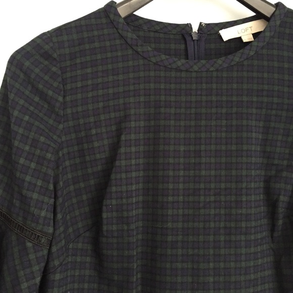 LOFT Dresses & Skirts - LOFT Tartan Plaid Shift Dress